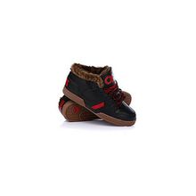 Кеды зимние Osiris Nyc 83 Mid Shr Black Red Gum