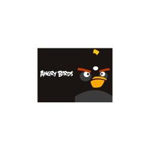 Обложка для паспорта "angry birds" черная птица