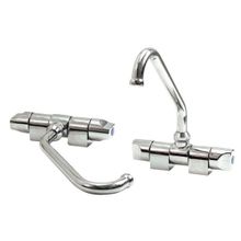 Maritim Двухвентильный смеситель хромированный MR4100 горячий холодный