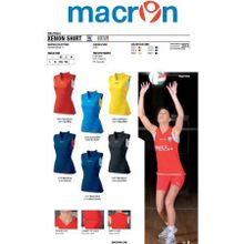 Форма волейбольная Macron Xenon, женская форма.