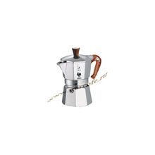 Bialetti Moka express limited edition (алюминий, ручка под дерево)