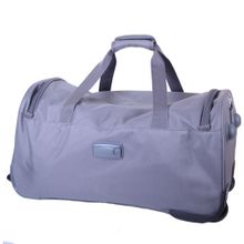 Сумка двух на колесах GM081 серая