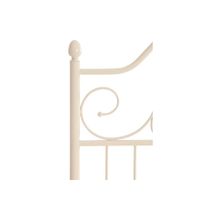 Tetchair Кровать ERIC Wood slat base, Белый (butter white)