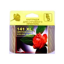 Картридж CB338HE цветной совместимый HP  №141XL. Объем 24мл. Ресурс ~1.000 стр