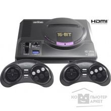 Sega Retro Genesis HD Ultra + 50 игр ZD-06 2 беспроводных 2.4 ГГц джойстика, HDMI кабель ConSkDn57