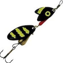 Блесна Tandem Trout №0, Black Yellow-Black Mepps