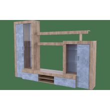 PDM Оризона NEW Стенка Дуб крафт Бетон