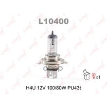 Лампа H4u 12v 100 80w Pu43t LYNXauto арт. L10400