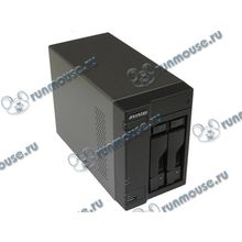 Сетевое хранилище данных (NAS) ASUSTOR "AS6202T" для 2x3.5" SATA HDD (LAN) (ret) [136094]