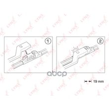 Комплект Бескаркасных Щеток Стеклоочистителя 730мм(29) 2шт" LYNXauto арт. XF7373P