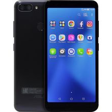 Смартфон ASUS Zenfone Max Plus (M1)    90AX0181-M00870    Black (1.5GHz, 4GB, 5.7"2160x1080 IPS, 4G+WiFi+BT, 64Gb+microSD, 16+8Mpx)