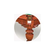 Эксклюзивный бильярдный стол Барон. В стоимость включены: сборка стола, доставка, светильник, комплект аксессуаров для игры.