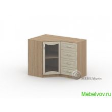 Комод угловой Мега-4 МДФ