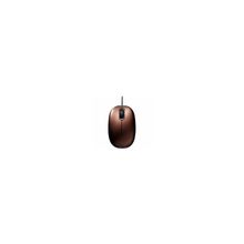 Мышь Asus Seashell KR Optical Mouse Golden Brown USB, коричневый