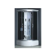 ODA 828 Душевая кабина 95*95 тонированное стекло (белая) - 828 Душевая кабина 950*950*2150 тонированное стекло (белая)