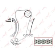 Комплект Цепи Грм Toyota Platz   Echo   Vitz   Yaris (Scp1_) 99-05 1sz-Fe LYNXauto арт. TK0036