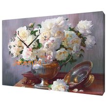 Сюжет Ж483 часы на холсте 25*35