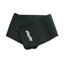 Пояс для похудения STARFIT SU-202 неопреновый 125x25 см черный