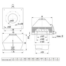 Systemair DVG-H 450D4-6 F400