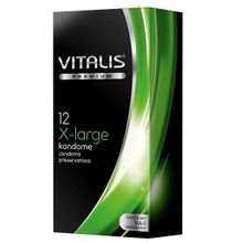 Презервативы Увеличенного размера №12 Vitalis Premium X-large