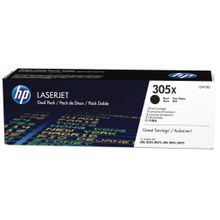 Картридж HP 305X (CE410XD) черный