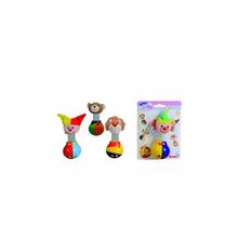 Погремушка "Цирк", 12см, 4 вида, 4015217, А