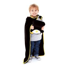 Trunki Пингвин подушка с пледом черный