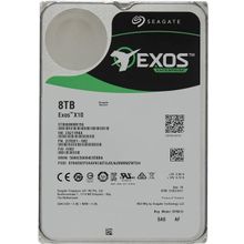 Жёсткий диск HDD 8 Tb SAS 12Gb   s Seagate Exos X10    ST8000NM0156    3.5"7200rpm 256Mb