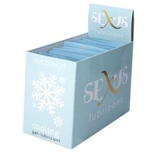 Sexus Набор из 50 пробников охлаждающего гель-лубриканта на водной основе Silk Touch Cooling по 6 мл. каждый
