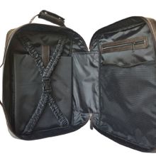 Carlo Gattini Дорожный кожаный рюкзак Катиллон коричневый