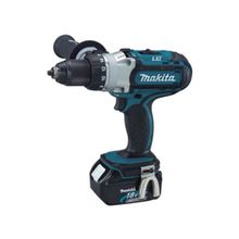 Дрель-шуруповерт аккумуляторная Makita DDF 481 RTE  + 2 АКБ + кейс