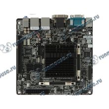 Мат. плата GIGABYTE "GA-N3150N-D3V" (Celeron N3150-1.60ГГц, 2xDDR3 SO-DIMM, SATA III, D-Sub, DVI, 2x1Гбит LAN, USB3.0, mini-ITX) (ret) [132038]