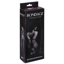 Черная веревка Bondage Collection Black - 9 м. (62912)