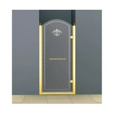 Душевая Дверь В Нишу 90 См, Профиль Золото, Правая, Cezares Retro-B-1-90-Pp-G-R
