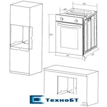 Встраиваемый электрический духовой шкаф HOMSair OEM451BK