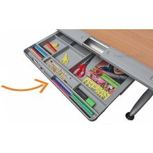 Comf-Pro с ящиком Tokyo TH-348 белый дуб серый с синим