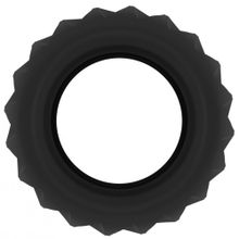 Черное эрекционное кольцо SONO №40 Черный
