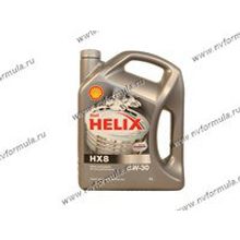 Масло SHELL 5W30 Helix HX8 SL CF, SN A3 B3 B4 4л син