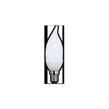 Светодиодная лампа Ecola candle LED 4W 220V E14 4200K свеча на ветру (керамика) 123x37