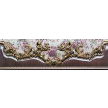 Керамическая плитка Sanchis Look Listelo Natasha Metallic Crema бордюр 7х25