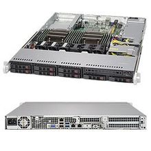 Серверная платформа 1u sata black sys-1028r-wmr supermicro