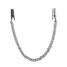 Цепочка с зажимами-прищепками для сосков Nipple Chain Clips Серебристый