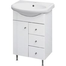 Misty Мебель для ванной Нордик 57 с 3 ящиками R