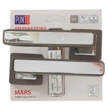 Ручки дверные межкомнатные Punto MARS QR HD GR CP-23 графит хром