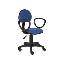 Бюрократ (BURO) Кресло офисное CH-213AXN ткань синяя 10-357