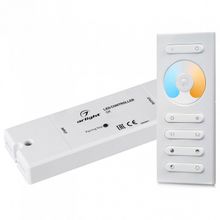 Arlight Контроллер-регулятор ЦТ с пультом ДУ Arlight SR-2839 SR-2839MIX White (12-24V, 2x5A, ПДУ) ID - 450485