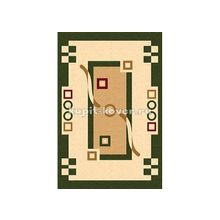 Турецкий ковер Анталия Карвинг  кубик прямоугольный зеленый 1248, 2.5 x 5