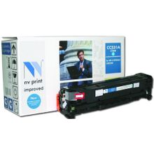 Картридж CC531A Cyan (304A) голубой NV Print совместимый для HP LaserJet Color CP2025 dn n MFP-CM2320fx n