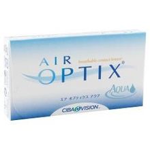 Контактные линзы Alcon Air Optix Aqua, 6 шт, R: 8.6, D: -2,5