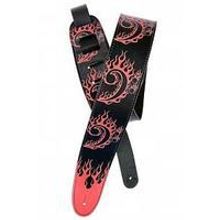 25LHR05 Hot Rod Collection Кожаный ремень для гитары, рисунок «Bass Clef», Planet Waves